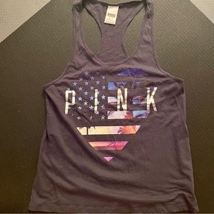 Women’s PINK/Victoria’s Secret XS navy blue tank top